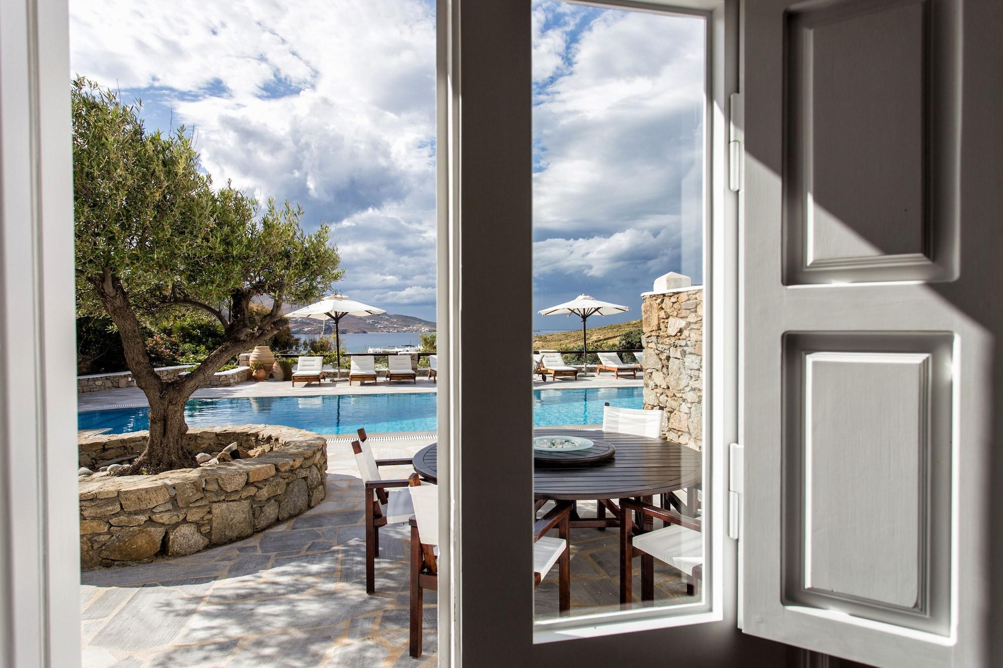 Villa Galaxy Ftelia  ภายนอก รูปภาพ