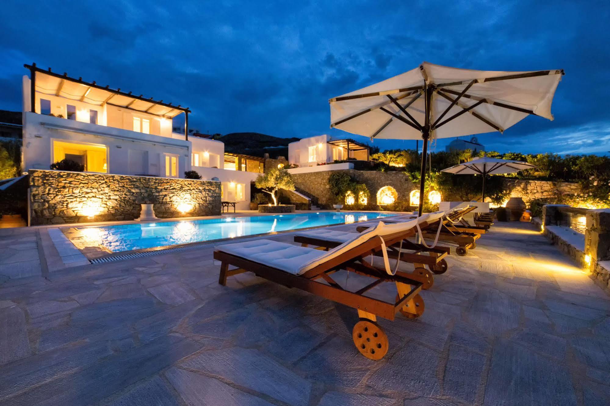 Villa Galaxy Ftelia  ภายนอก รูปภาพ