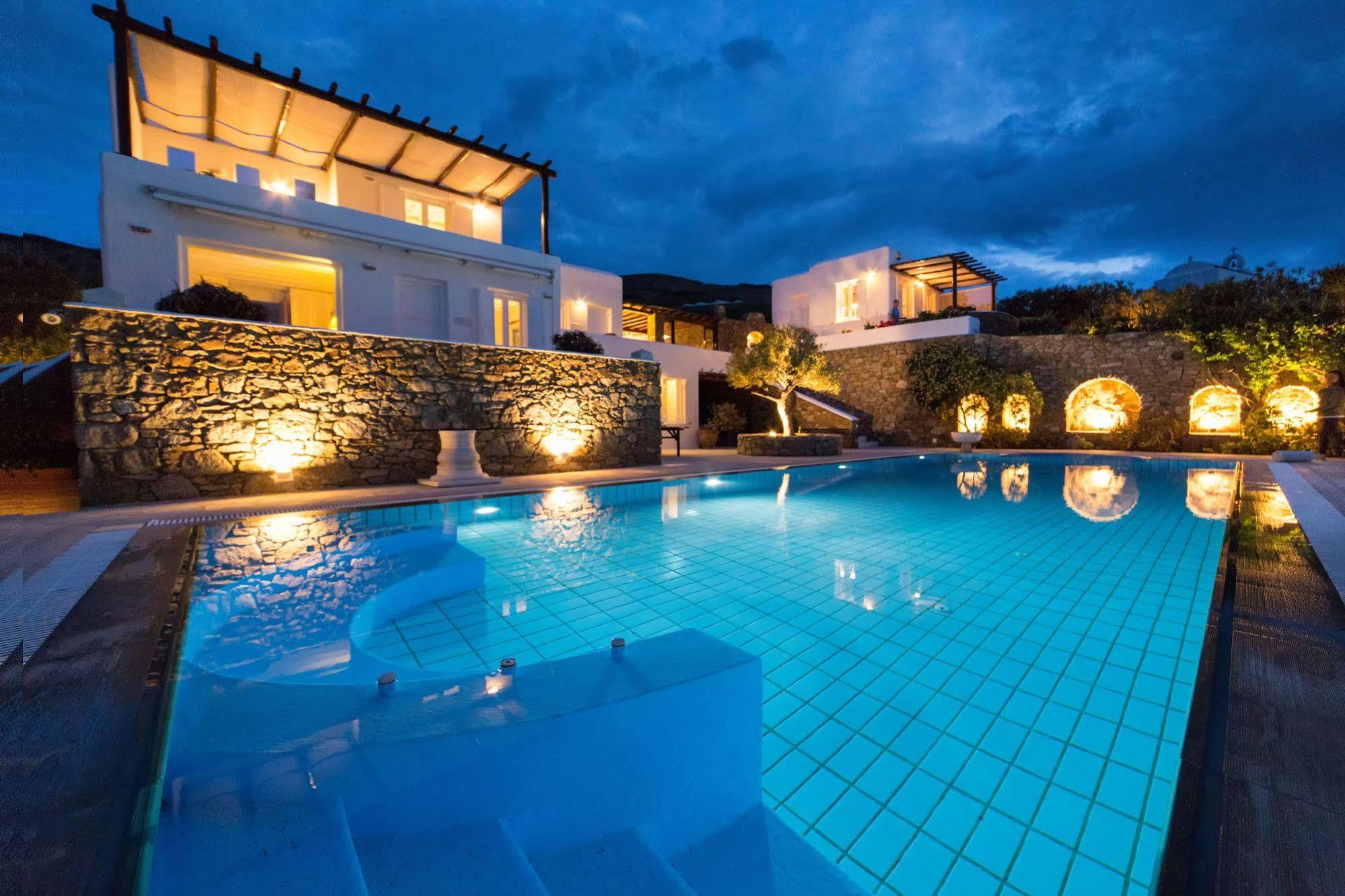 Villa Galaxy Ftelia  ภายนอก รูปภาพ